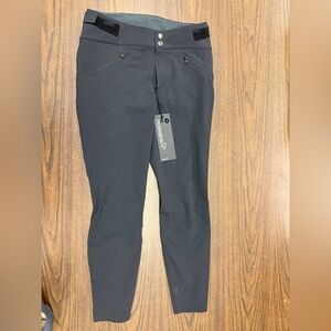 NEW Norrøna sz S Falketind Flex1 Slim Hiking Camp Pants Dark Gray Caviar